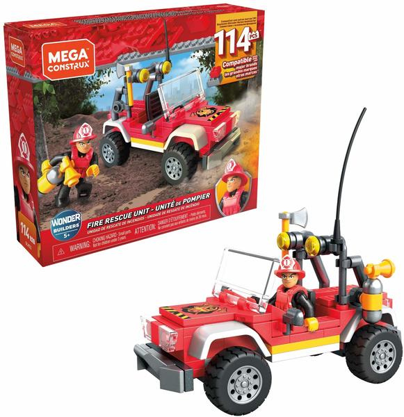 Mattel Mega Construx: Fire Rescue Unit - Unite de Pompier