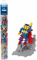 Plus-Plus Tube Mini Basic: Superheld - 100 Bausteine