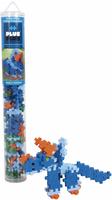 Plus-Plus Tube Mini Basic: Triceratops - 100 Bausteine