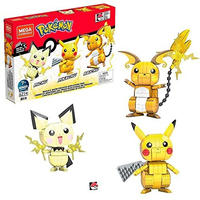 Mega Construx GYH06, Mega Construx Pok&eacute;mon Trio (Pichu, Pikachu, Raichu) (GYH06)