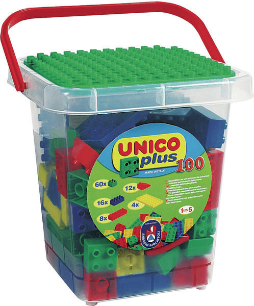 Unico Plus Plastik Bausteine 100 Stück