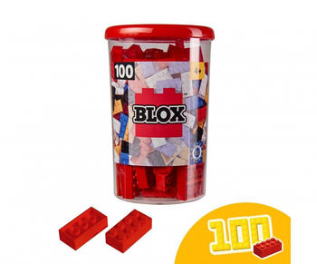 Simba Blox - 100 8er Bausteine rot