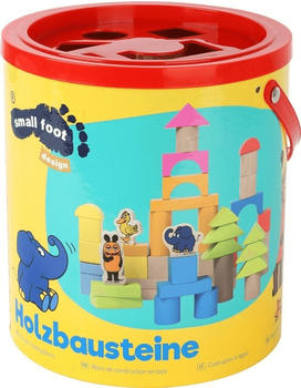 Small Foot Design Die Maus Holzbausteine mit dem Elefanten
