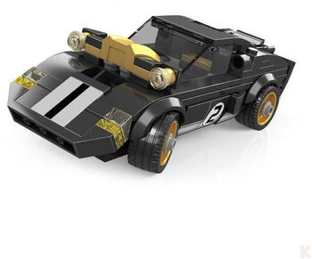 Wange Supercar Sportwagen schwarz (2878)