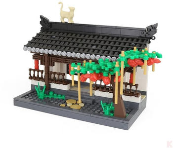 Wange Architektur Hui-Style Korridor (3312)