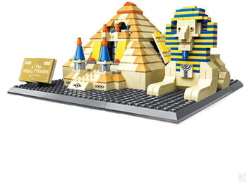 Wange Architektur Pyramiden von Gizeh (4210)