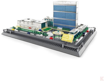Wange Architektur UNO Hauptquartier der Vereinten Nationen (6219)
