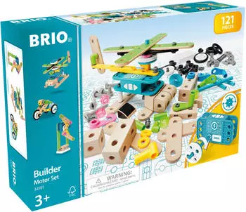 Brio Builder Motor-Konstruktionsset 120-tlg Brio Builder Motor-Konstruktionsset 120-tlg