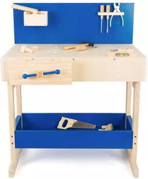 Small Foot Design Kinderwerkbank mit Zubehör
