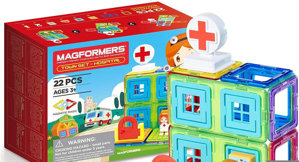 Magformers Town Set Hospital