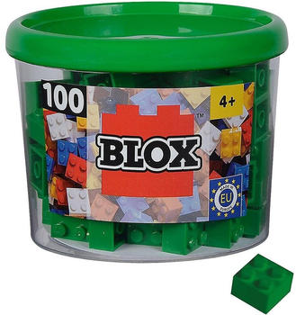 BLOX 100 x 4er Steine in Dose, grün