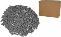Blox, 8er Steine, lose verpackt, 500 St&uuml;ck, grau
