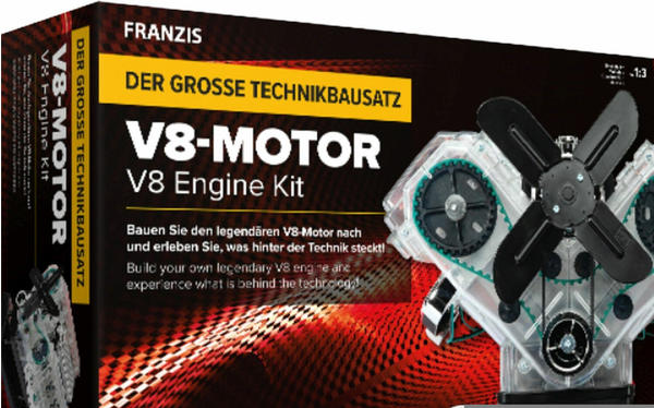 Franzis V8-Motor Motorbausatz (67114)