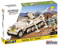 Cobi COBI-2281, Cobi Sd.Kfz. 9/1 Famo, Bausteine, 498 St&uuml;ck(e)