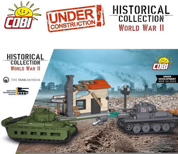 Cobi Historical Collection World War II - Battle of Arras: Panzer 38 (T) & Matilda II (2284)