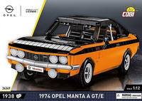 BlueBrixx &ndash; Cobi 24349 Opel Manta A GT/E aus Klemmbausteinen mit 1938...