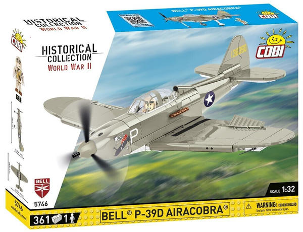 Cobi Historical Collection World War II - Bell P-39D Airacobra (5746)