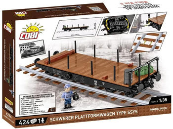 Cobi Historical Collection - Schwerer Plattformwagen Typ SSYS (6284)