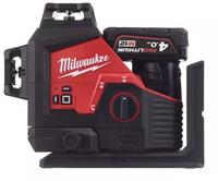 Milwaukee Kreuzlinienlaser M12 3PLKIT-401P mit 1x Akku 4 Ah - im Packout-Koffer -