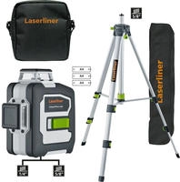 Laserliner CompactPlane-Laser 3G Set 150 Dreidimensionaler Laser inkl. Tasche, inkl.