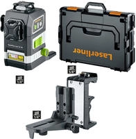 Laserliner PowerPlane-Laser 3G Multi-18V Dreidimensionaler Laser gr&uuml;ner Laser inkl.