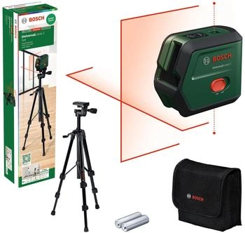 Bosch Kreuzlinienlaser UniversalLevel 2 Set mit Stativ (0603663F01)