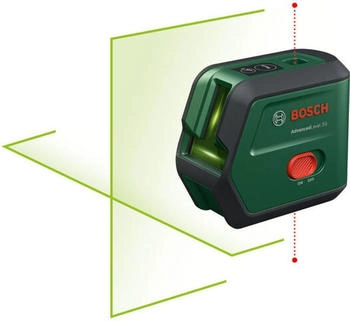Bosch Kreuzlinienlaser AdvancedLevel 2G gr&uuml;ner Laser selbstnivellierend (0603663G00)