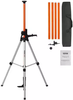 VEVOR Universal-Stativ f&uuml;r Laser 1040-3400mm Aluminium (SP-1)