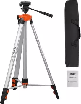 VEVOR Baustativ f&uuml;r Laser Aluminium, h&ouml;henverstellbar 695-1750mm, 1/4"-20 Gewinde