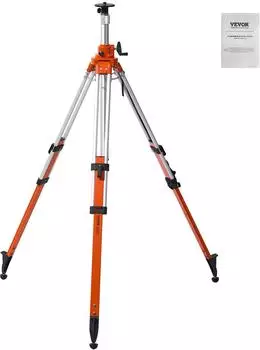 VEVOR Baustativ f&uuml;r Laser & Nivellierger&auml;te Aluminium 1145-2905mm (BST-K-XL)