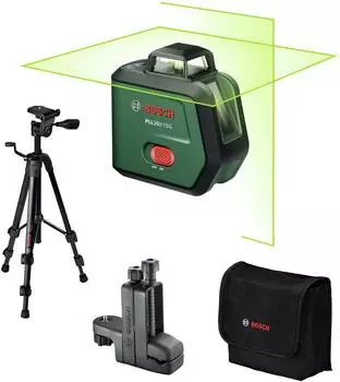 Bosch PLL360-15G Linienlaser 360° grün, IP54, Li-Ion (USB-C) (0603663K02)