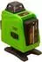 PROCRAFT LE-4G Akku-Kreuzlinienlaser 3,7V 40m grün selbstnivellierend (LE-4G)