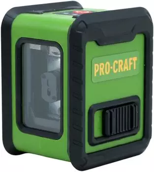 PROCRAFT LE-2D Kreuzlinienlaser 10m grün, selbstnivellierend (LE-2D)