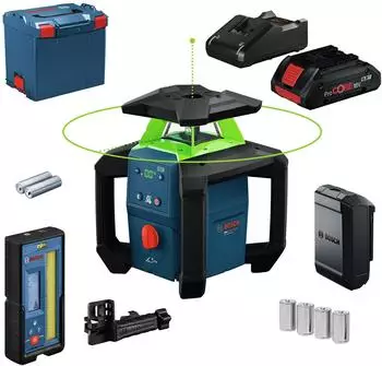 Bosch GRL18V-4-34CVG Rotationslaser gr&uuml;n 360&deg;, Akku ProCORE18V 4.0Ah (0601061H00)