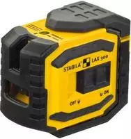 STABILA 18482, STABILA Kreuzlinien-Lot-Laser LAX 300 Set 5-tlg.