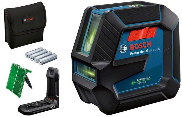 Bosch GLL 2-15 G (+ Laserzieltafel) 0601063W00