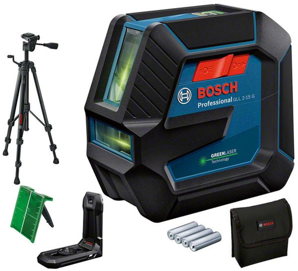 Bosch GLL 2-15 G (Laserzieltafel + Stativ BT 150) 0601063W01