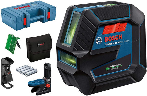 Bosch GCL 2-50 G (+ Drehhalterung RM 10 + Koffer) 0601066M00