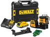 DeWalt Kreuzlinienlaser DCE089D1G18-QW, 3 x 360°, grüner Laser,...