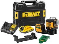 DeWALT - Akku-Multilinienlaser gr&uuml;n, 12/18V, 1x 2,0 Ah XR Akku, Ladeger&auml;t
