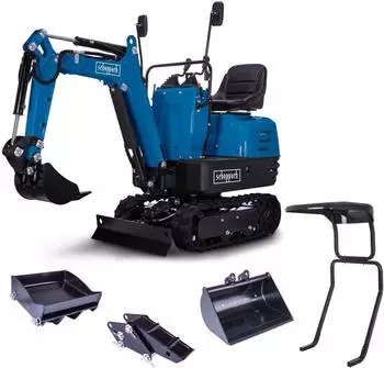 Scheppach Benzin Mini-Bagger MB850