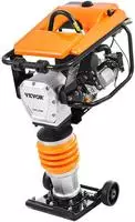 VEVOR 6,5 PS Vibrationsstampfer, kraftstoffbetriebener 196-cc-Motorstampfer,...