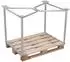 VARIOfit Palettenaufsatz Typ 65, verzinkt, 1200x1000mm, Nutzhöhe 800mm (vpa-100.000)