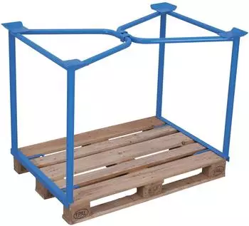 VARIOfit Palettenaufsatz Typ 65 Stahl 1200x1000mm, H&ouml;he 1000mm (pa-100.001)