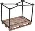 VARIOfit Palettenaufsatz Typ 65 120x80cm, Höhe 100cm, anthrazit RAL 7016 (pa-080.006/AG)