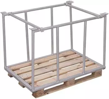 VARIOfit Palettenaufsatz Typ 75 verzinkter Stahl 1200x1000mm (vpa-100.012)
