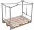 VARIOfit Palettenaufsatz Typ 65K verzinkter Stahl 1200x800mm, Höhe 800mm (vpa-080.300)