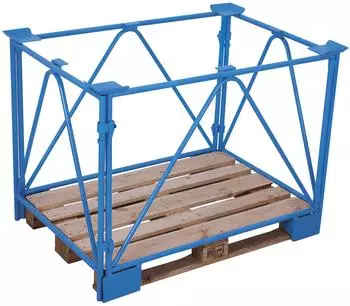 VARIOfit Palettenaufsatz Typ 68 Stahl 1200x800mm, 1000mm Höhe (pa-080.013)