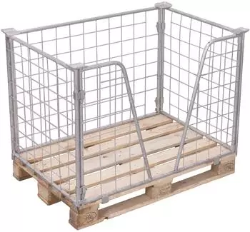 VARIOfit Palettenaufsatz Typ 63 verzinkt 1200x800mm, Nutzh&ouml;he 800mm (vpa-080.023)