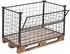 VARIOfit Palettenaufsatz Typ 64 Stahl anthrazit RAL 7016 1200x800mm (pa-080.030/AG)